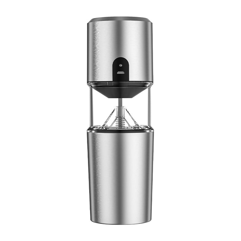 Portable Coffee Machine With Bean Grinder - Makes Great Coffee For One!