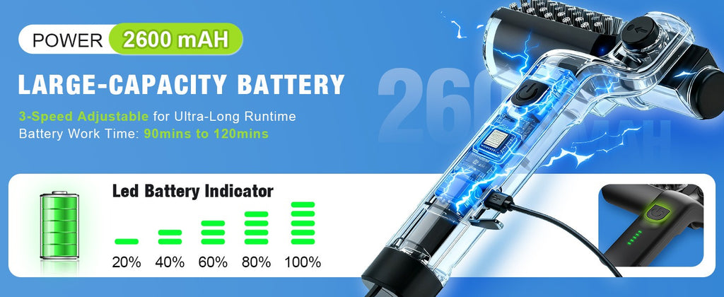 Electric BBQ Grill Brush Cleaner