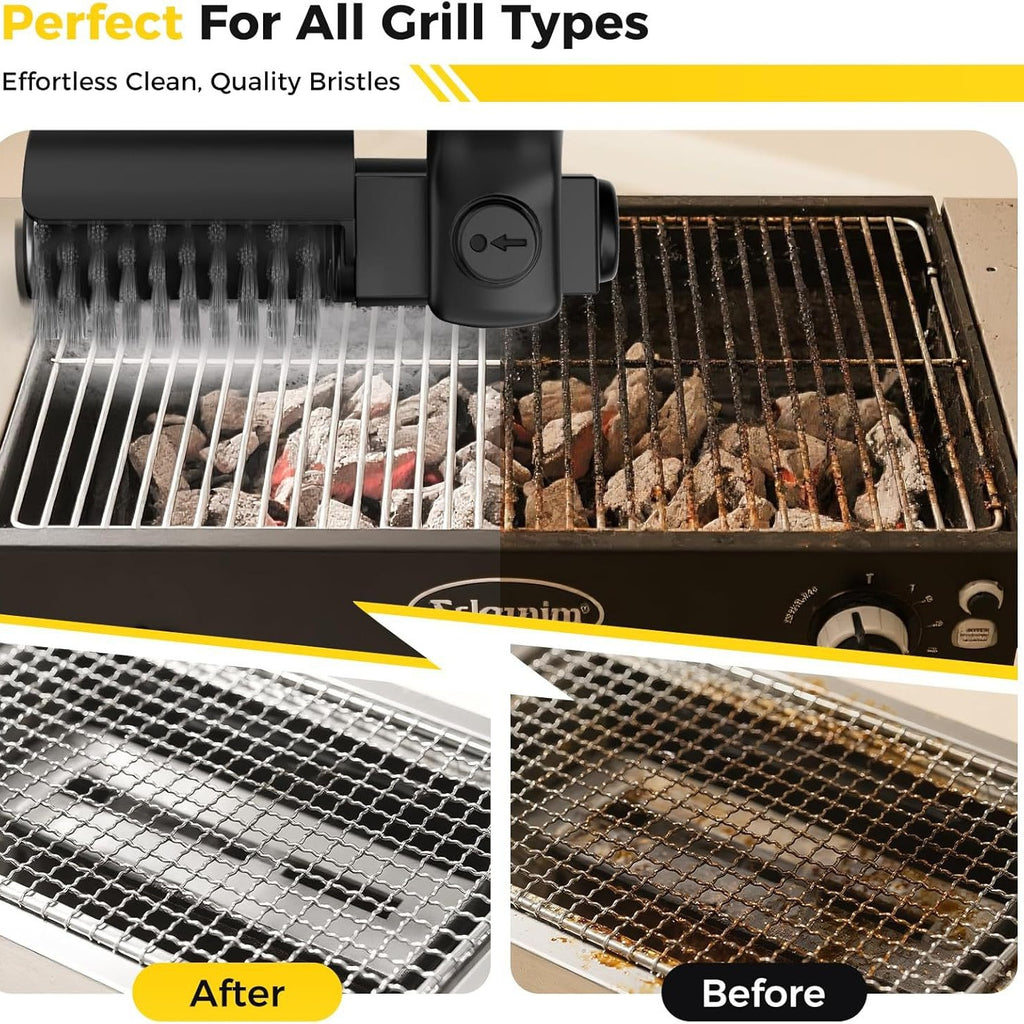 Electric BBQ Grill Brush Cleaner